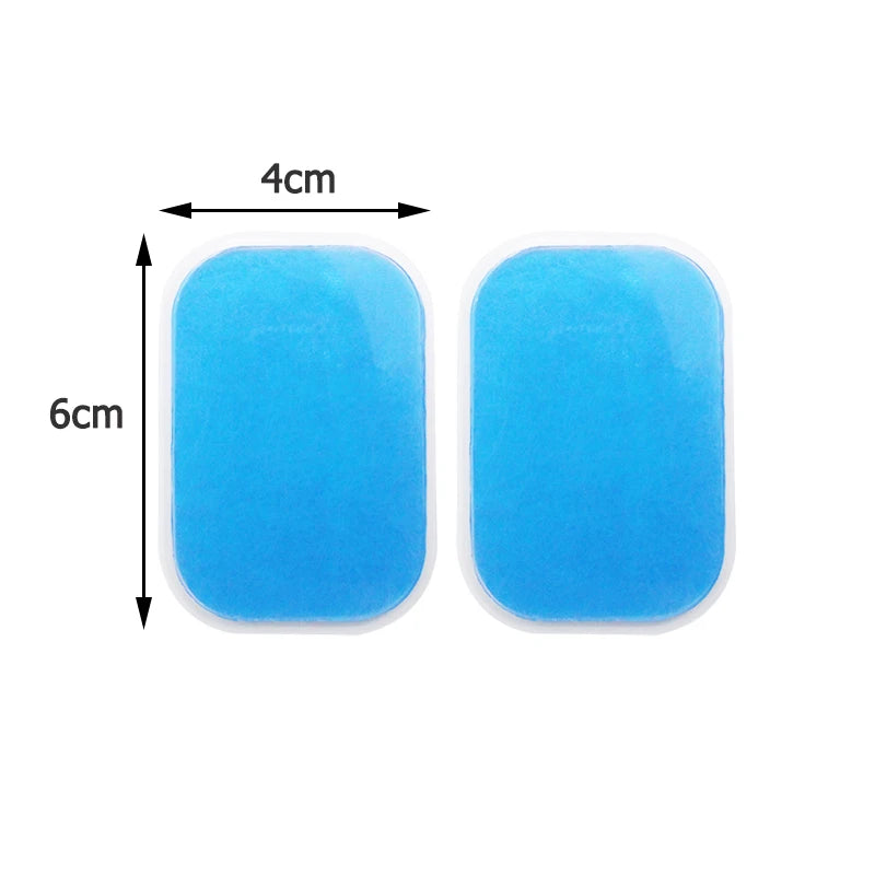 50/100pcs Trainer Abdominal Gel Stickers Fitness Hydrogel Electrode Pad For Muscle Stimulator ABS Trainer Body Massager