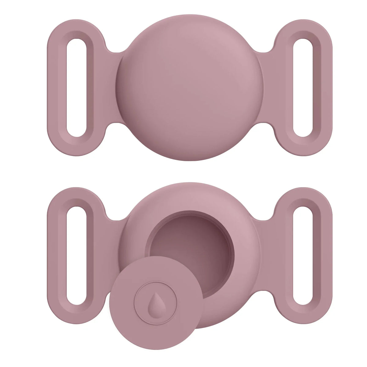 Waterproof Silicone Cover For Apple Airtag Case Double Ear Dog Cat Collar GPS Finder Protective Cases For Apple Air Tag Tracker