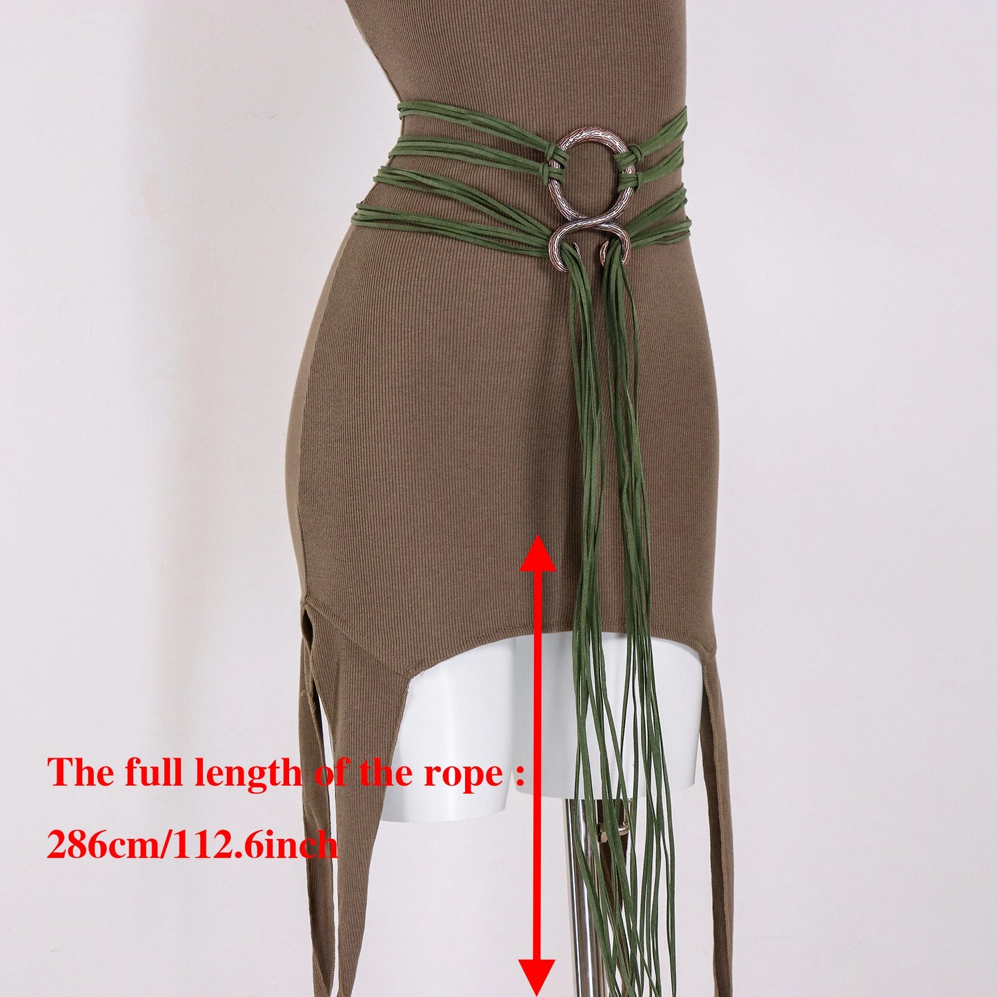 Viking Decorative Waist Rope, Suitable for Men and Women, Bohemian Renaissance Market Waist Rope, DIY Waist Rope