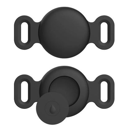 Waterproof Silicone Cover For Apple Airtag Case Double Ear Dog Cat Collar GPS Finder Protective Cases For Apple Air Tag Tracker