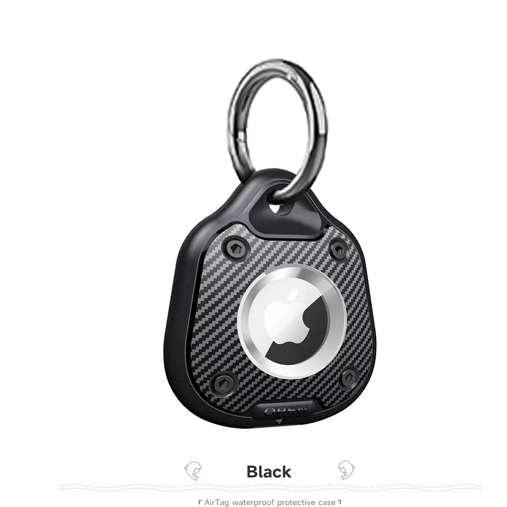 Waterproof Case for AirTag Holder Protective Case Suitable for Apple Location Tracker Airtag Key Pet Three Protection Cover