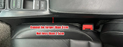 1 Pair Universal Car Seat Gap Plug Strip Side Seam Car Gap Filler Leak Proof Seat Gap Storage Organizer Interior Decoration