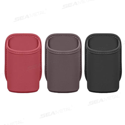 SEAMETAL Universal Car Door Cup Holder Box Back Clip Design Drink Rack Storage Bin Car Seat Back Water Cup Box Organizer Pocket