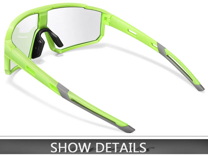 Fashion Brand Men Women Bicycle Photochromic Eyewear MTB Bike Fishing Running Cycling Sports Sunlasses Comfortable Goggles