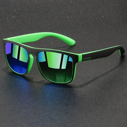 Fashion Vintage Square Sunglasses Men Women Fishing Driving Man Luxury Brand Designer Sun Glasses Anti-Glare Retro Eyewear
