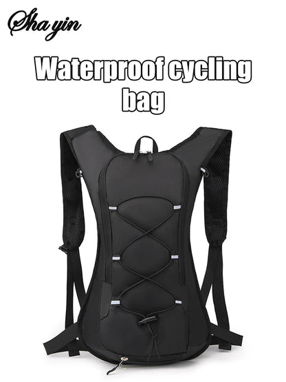 New 12L Outdoor Sport Bike Cycling Running Hiking Hydration Water Bag Storage Helmet Pack Waterproof UltraLight Bladder Backpack