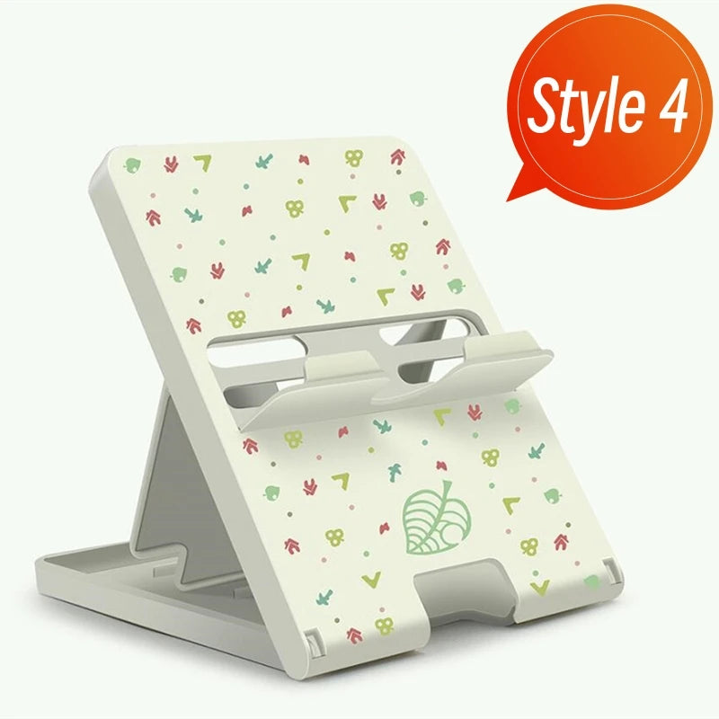 Cool Switch Stand Holder For Switch OLED Playstand Bracket For NS Switch Lite Game Console Adjustable Base Support Charging