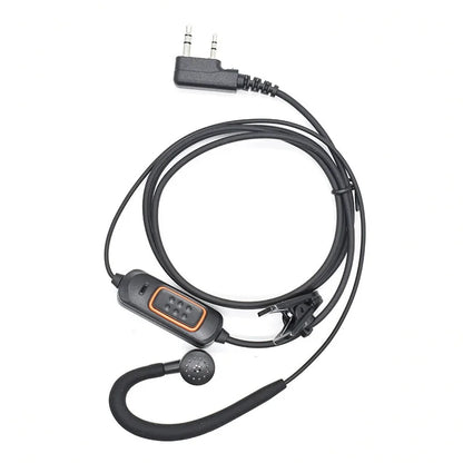 K-head Universal Headset Mic Walkie Talkie Earphones Soft Accessories for BaoFeng UV-5R UV-5RH UV-21 PRO Quansheng UV-K6