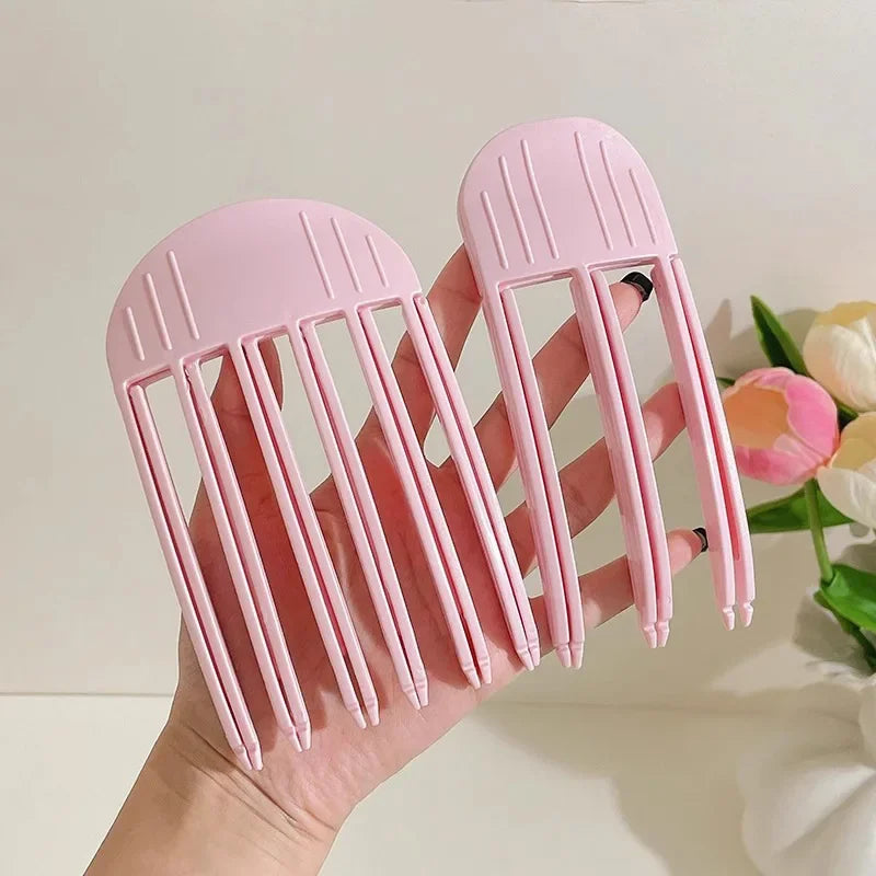Fluffy Hairpin Curling Bangs Clips Hair Roots Volumizing Hair Clips Women Curling Fixed Shape Clips Fashion Volume Hair Roller