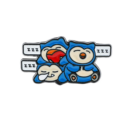 Pokemon Anime Enamel Lapel Pin - Japanese Cartoon Collectible Badge Cute Design Ideal Gift for Children Backpack Hat Collar Broo