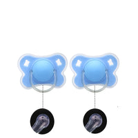 Blue-2pcs Round