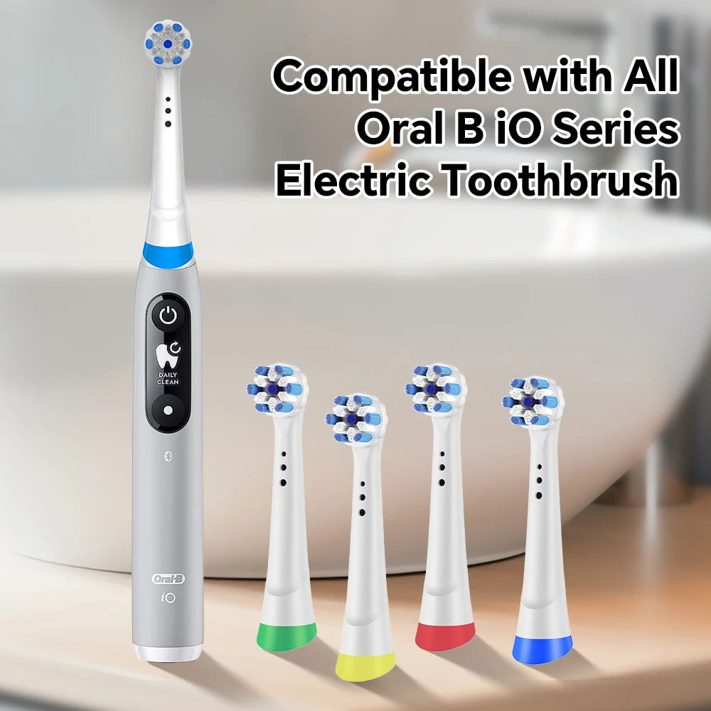 Replacement Toothbrush Brush Heads Compatible with Oral B iO Electric Toothbrush 2 3 4 5 6 7 8 9 10 Series Electric Toothbrushes
