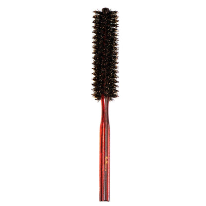 Round Hairbrush Anti Static Wood Boar Bristle Round Brush Hairdresser Styling Tools Teasing Brush For Curly Hair Comb Brush