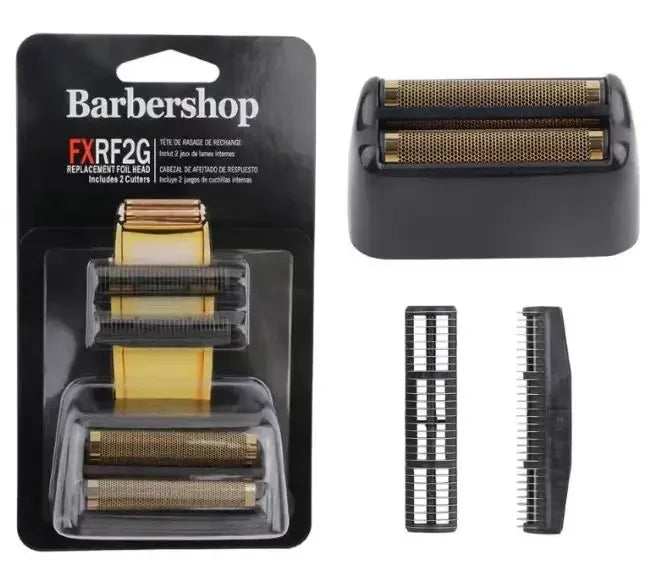 Hair Clipper Cutter Blade Head Cover Barber Shaver Double Replacement Foil And Blade For Babyliss Cordless Foil Shaver FXFS2