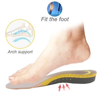 Orthopedic Insoles Orthotics Flat Foot Health Sole Pad For Shoes Insert Arch Support Pad For Plantar Fasciitis Feet Care Insoles