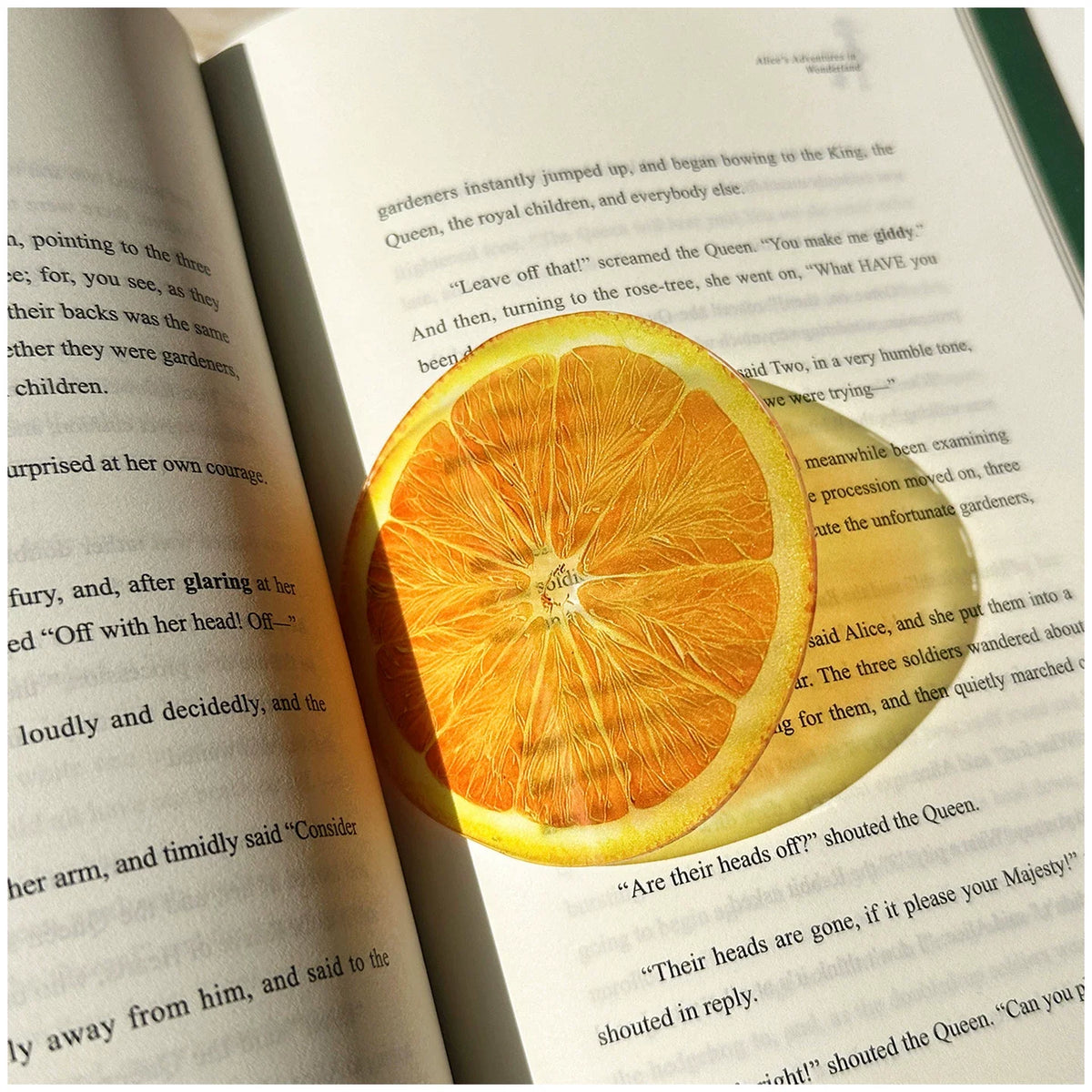 New exquisite transparent acrylic apple bookmark reading mark gift cute grape tomato bookmark toy