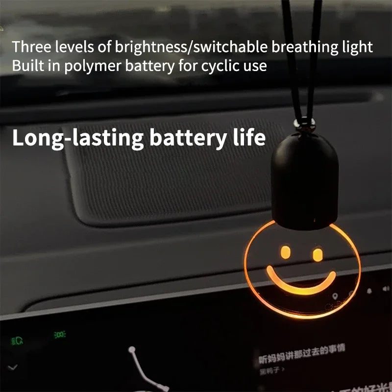 Car mounted small light bulb, interior decoration, car decoration, ambient light, pendant style creative car hanging night light