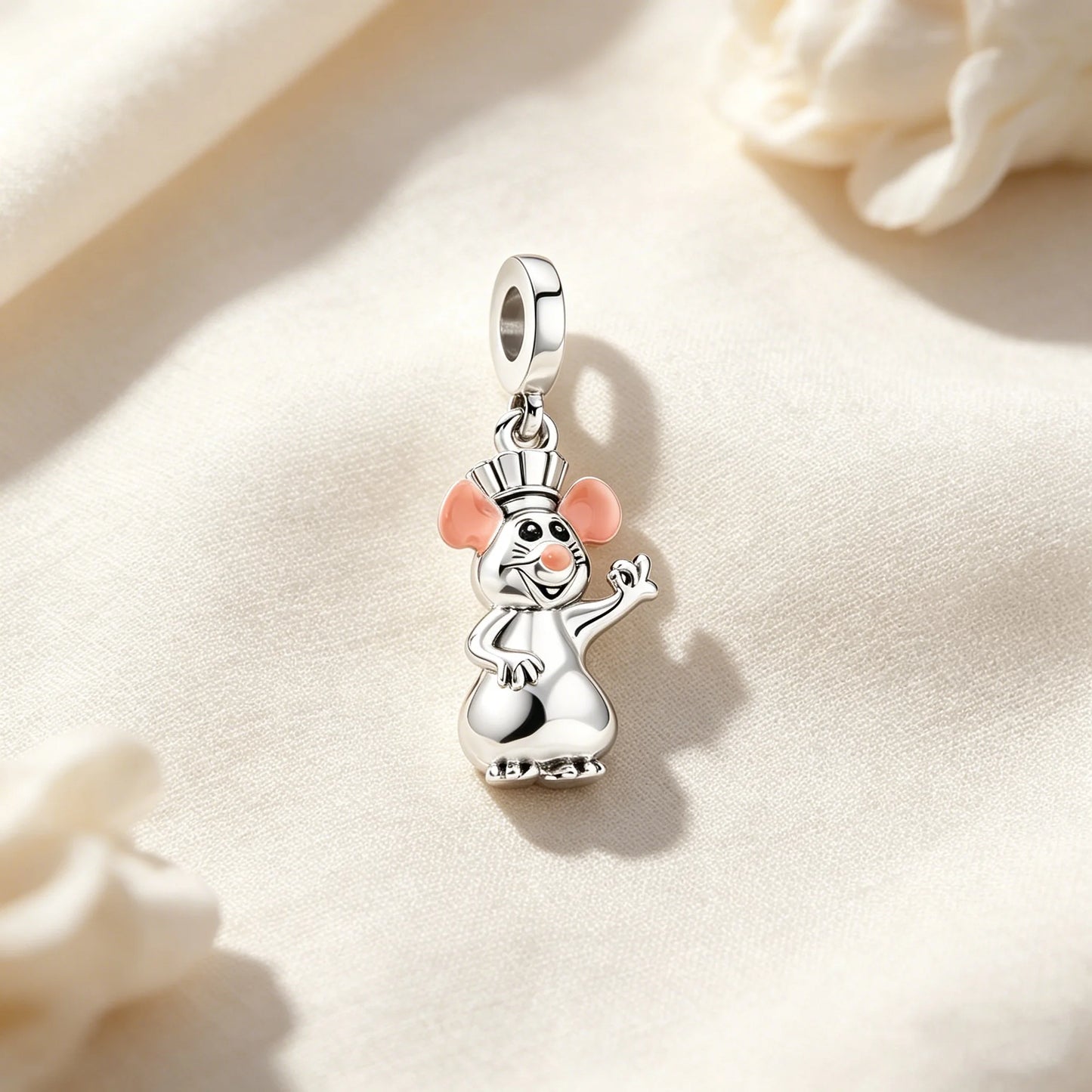 Disney Ratatouille Finding Nemo Dumbo Charm Beads Pendant fit Original Bracelet Necklace Beads for Diy Jewelry Gift