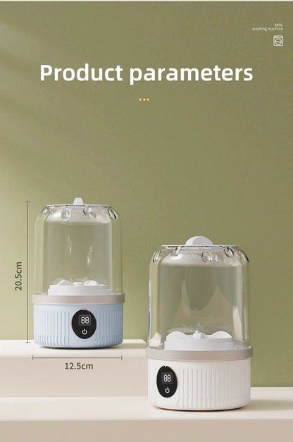 Mini Household Electric Washing Cup Underwear Socks Small Wireless Charging Washing Machine Pet clothes washing machine
