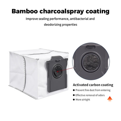 For Dreame Main Side Brush Hepa Filter Mop Rags Dust Bag X50 Pro/X50 Ultra/X50Master/L40S Pro Ultra/L50 Pro Ultra/MOVA V50 Ultra
