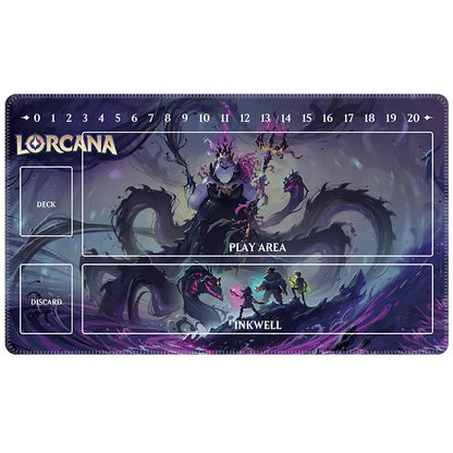 60x35x0.2Cm Cartoon Anime Lorcana Card Battle Single Tcg Game Mat Game Table Mat Card Mat Collection Toys Gift