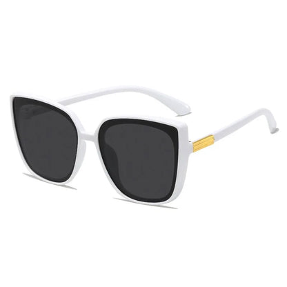 Korean Fashion Brand Design Unisex Anti-UV High-Quality Retro Sunglasses for Men/Women