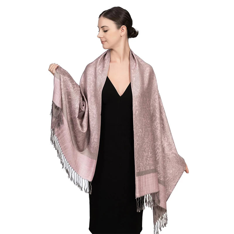 New fashionable all-match imitation cashmere Pashmina paisley tassel scarf long scarf shawl for all seasons