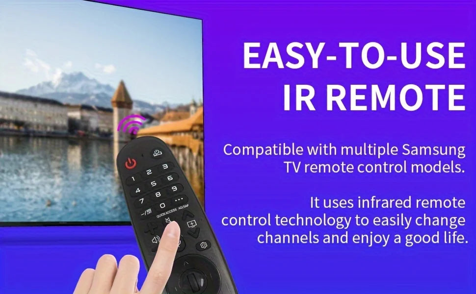 Universal Remote Control Replacement for All LG TV Models Simple Design, No voice function