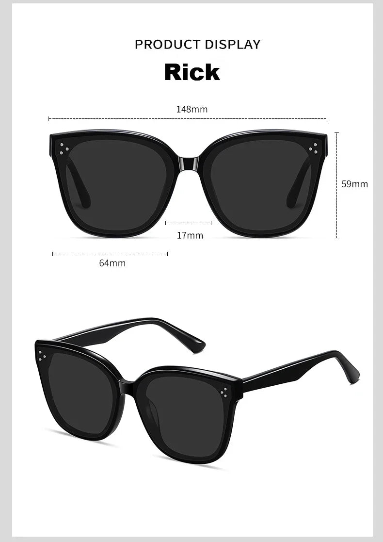 SZTZX New Trend Sunglasses For Women And Men Simple Design Decorative Glasses Car Driving Eyewear Unisex Sun Glasses UV400
