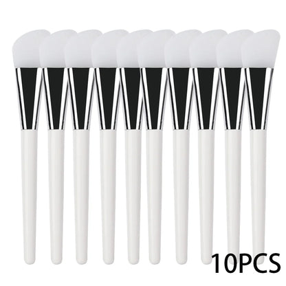3/4PCS Silicone Face Mask Brush Application Tool Soft Silicone For Facial Mud Clay Mask Reusable Face Mask Spatula Beauty Tools