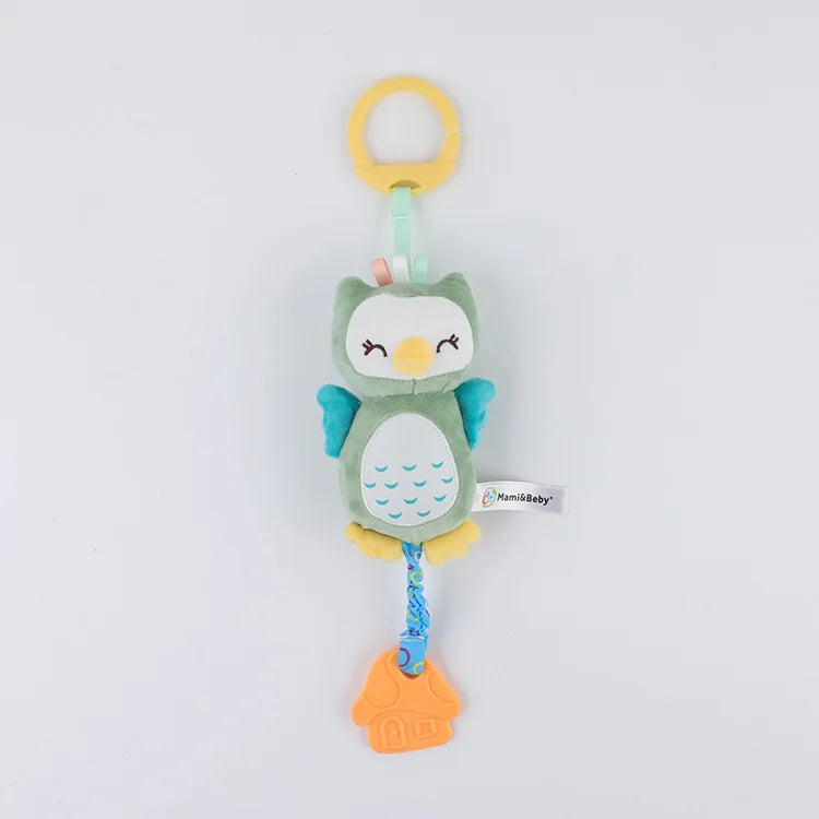 New Soft Stuffed Animal Rattle Hand Grip Baby Toys Shaker Crinkle Squeaky Sensory Travel Accessories for Toddler Toy Gifts