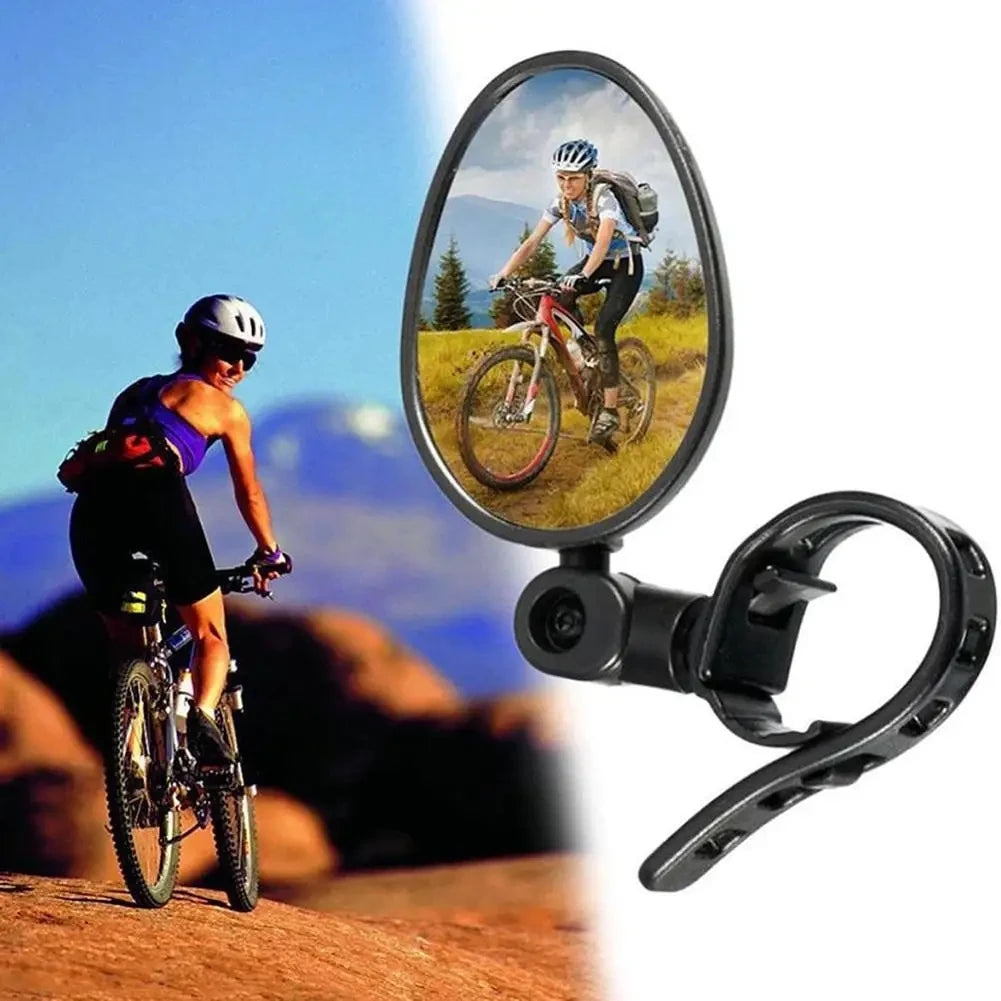 Bike Mirror Cycling Rear View Mirrors 360 Degree Adjustable Rotatable Handlebar Mirror Wide-Angle MTB Road Bycicle Accessories