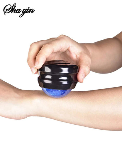 Mini Manual Therapy Body Massager Ball 360 Degree Spin Design Self Massage Tool for Back Shoulders Foot Massage