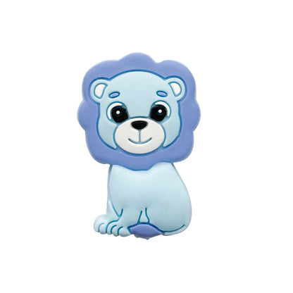 1/3/10pcs Lion Baby Silicone Teether Beads Toy DIY Pacifier Chain Necklaces Pendant Bite Chew Rodent For Teething Kids Toys