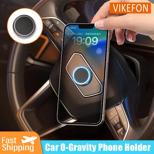Magnetic Car Phone Holder Mount Without Gravity Mobile Cell GPS Magnet Suction Support In Car Bracket for iPhone Samsung Stand