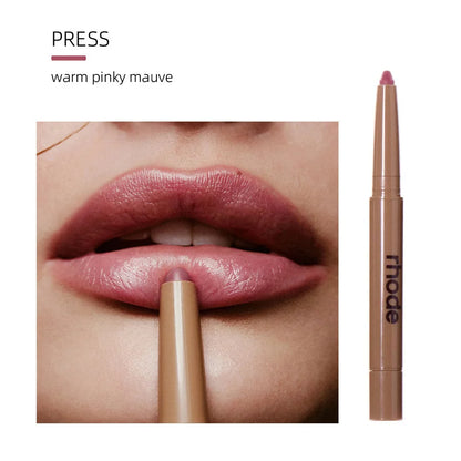 Rhode Skin Peptide Lip Shape Pen Lip Liner Long Lasting Lip Tint Pencil Pen Makeup Lipstick Powder Blusher Gloss Makeup Lipliner