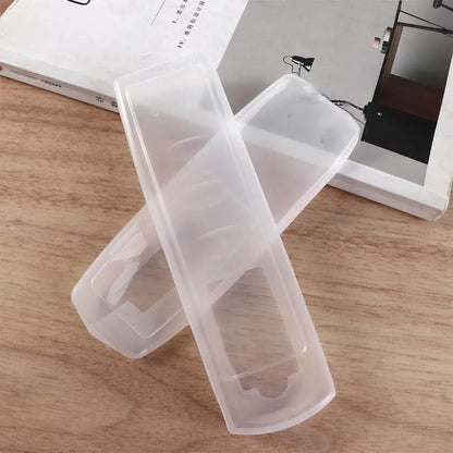 1PC Silicone TV Air Condition Remote Control Protective Case Transparent Waterproof Dust-proof Storage Bag