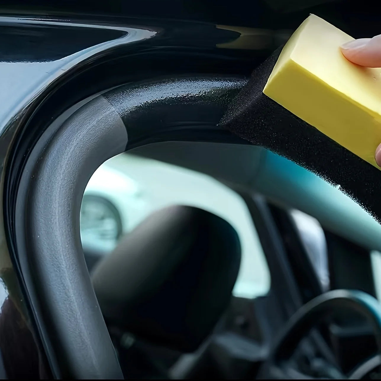 Black Shiny Tire wax 30g - durable, long-lasting protection and repair for all kinds of tires - prevents cracks and whitens