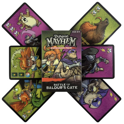 3 Styles Family Fun Board Game Playing Card Dungeon Mayhem Card Game Family Party Board Deck