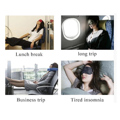 Soft Silk Sleep Mask Eye Masks Coversfor Sleep 100% Blackout Zero Eye Pressure Blindfold with Adjustable Strap Mask Eye Patch