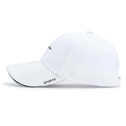 Cotton Breathable Adjustable Sun Hats Cotton Solid Color Sunscreen Hat Sun Cap Men