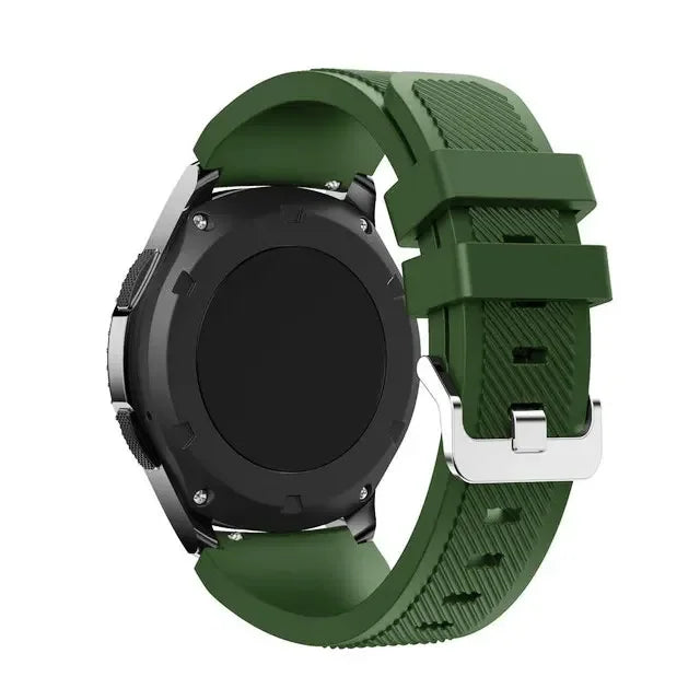 20mm 22mm Band for Samsung Galaxy Watch 7/5/6/4/3/46mm/active2/Gear s3 Frontier/Sport silicone bracelet Huawei GT 4/3/2/2E strap