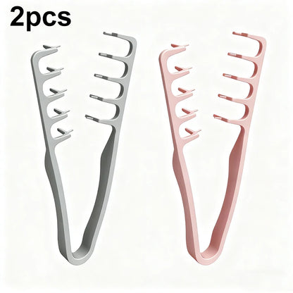 Hair Volumizing Comb, ABS Plastic Fluffy Textured Styling Tool for Normal Hair, Natural Looking Hair Root Lifting and Coverage