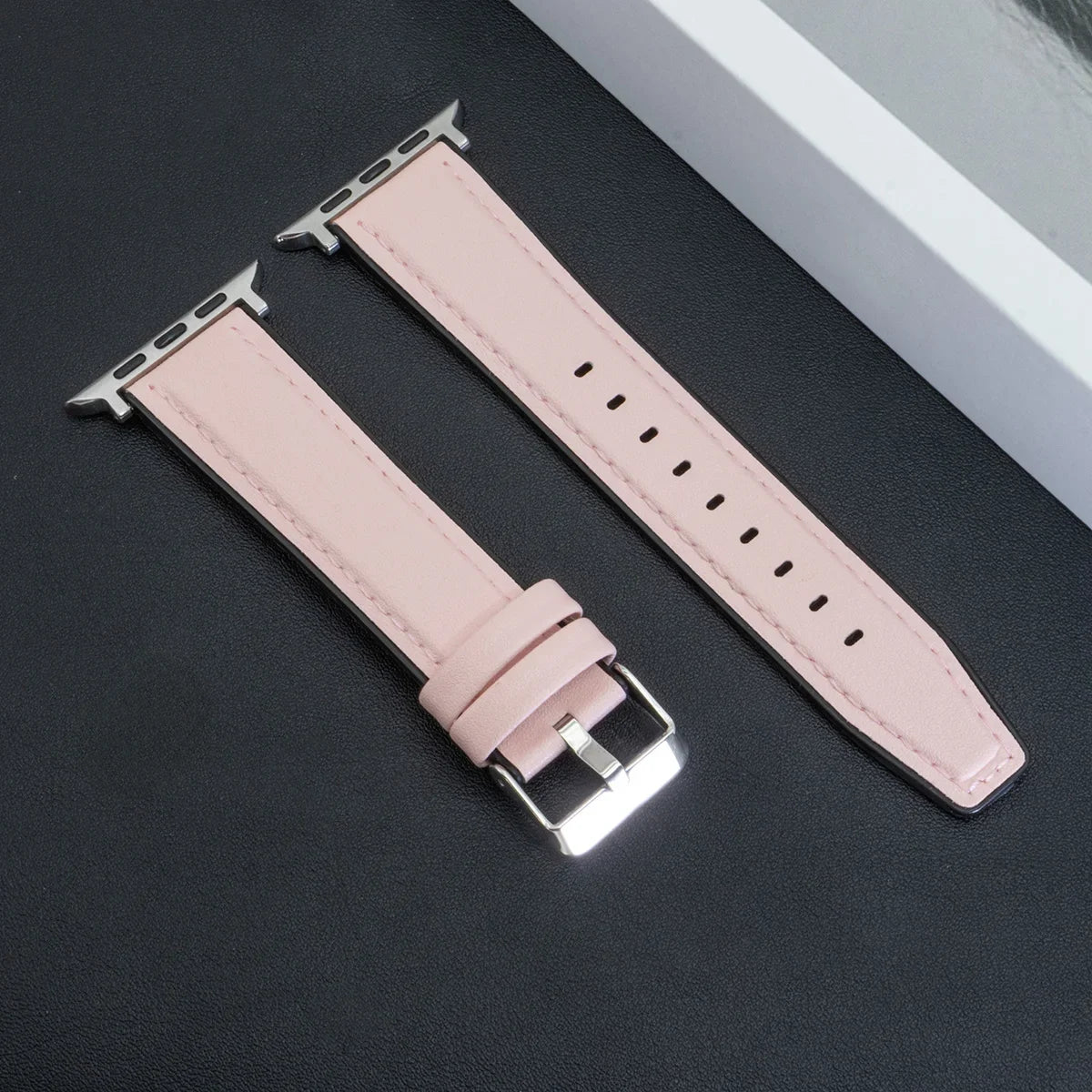Leather Band Strap for Apple Watch Band Ultra 3 49mm 11 10 9 8 7 46 45 41mm High Quality for IWatch Series 6SE54 44 40mm Correa