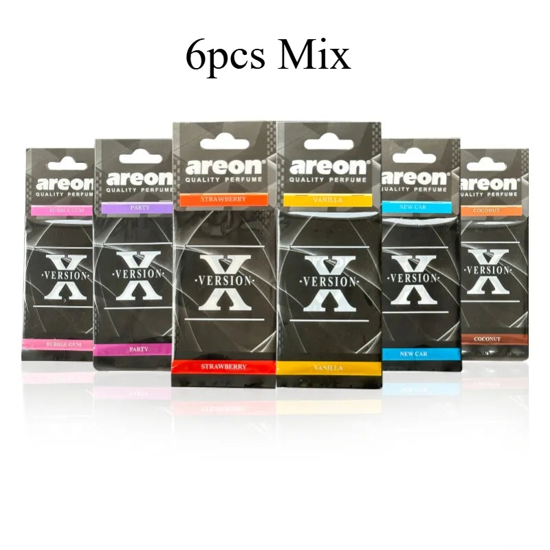 Our High-Quality [Shape X] car air fresheners, which can be used as decorations for car rearview mirrors, are available in sets