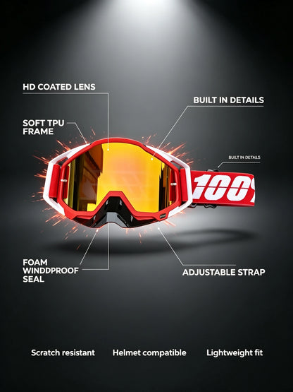 Off-road Goggles Motocross Glasses Motorcycle Sunglasses Man MTB ATV Mask Windproof Protection Skiing Cycling Racing Goggles