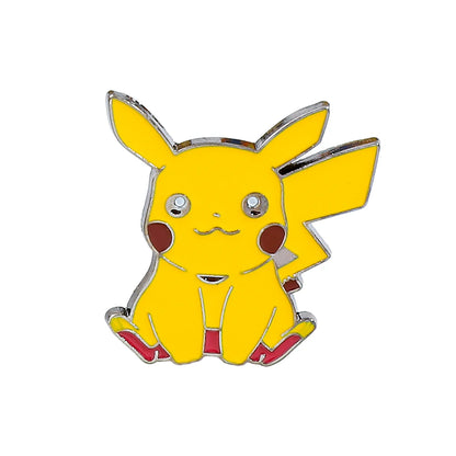Anime Pikachu Squirtle Enameled Brooch Pin - Pokemon Lapel Badge Jewelry Accessory for Clothing And Backpacks