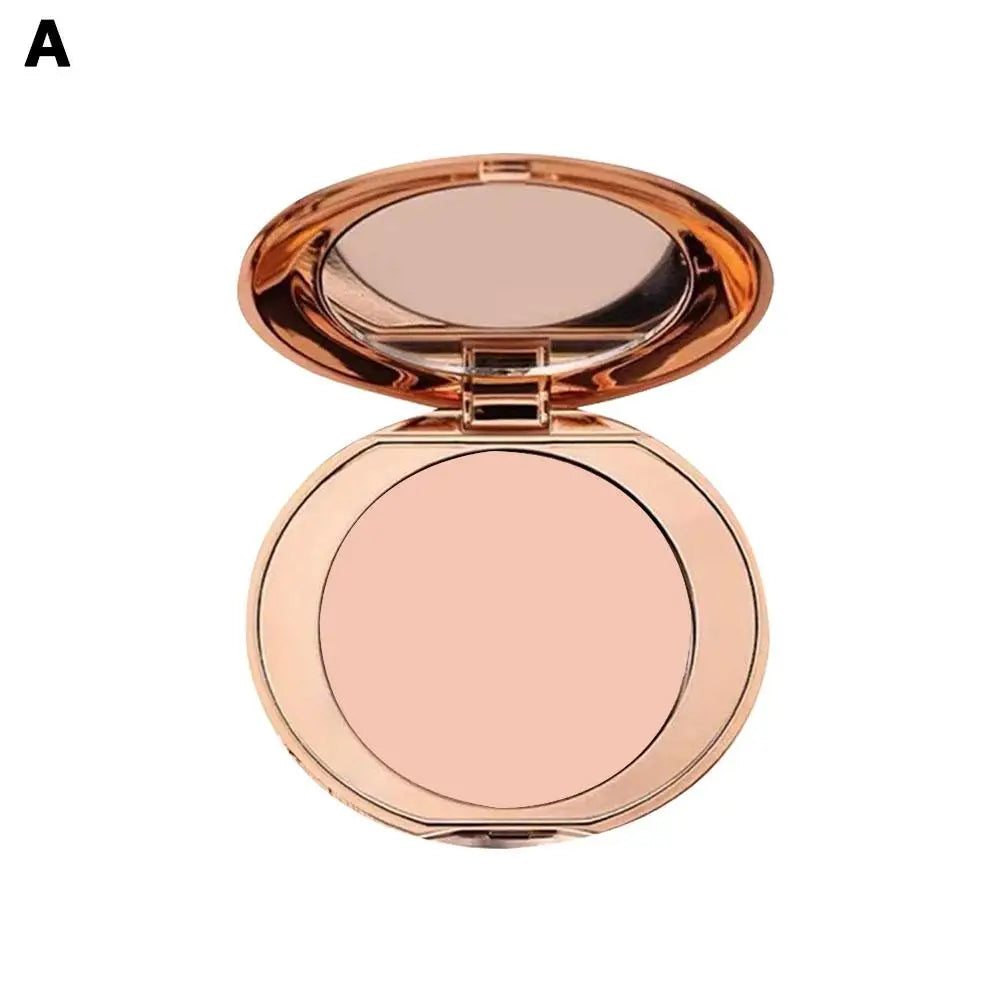 Soft Focus Pressed Powder Long Lasting Oil Control Setting Powder for Women Matte Texture Face Foundation Makeup Tool