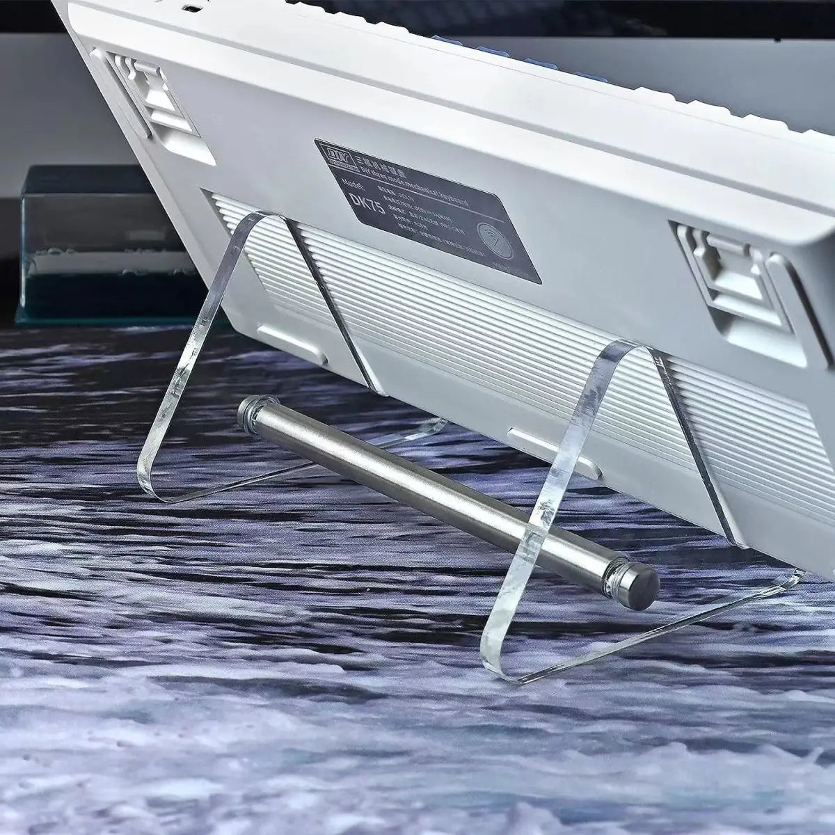 Keyboard Display Stand Transparent Acrylic Keyboard Stand for Computer Mechanical Keyboard holder layer Rack keyboard tray