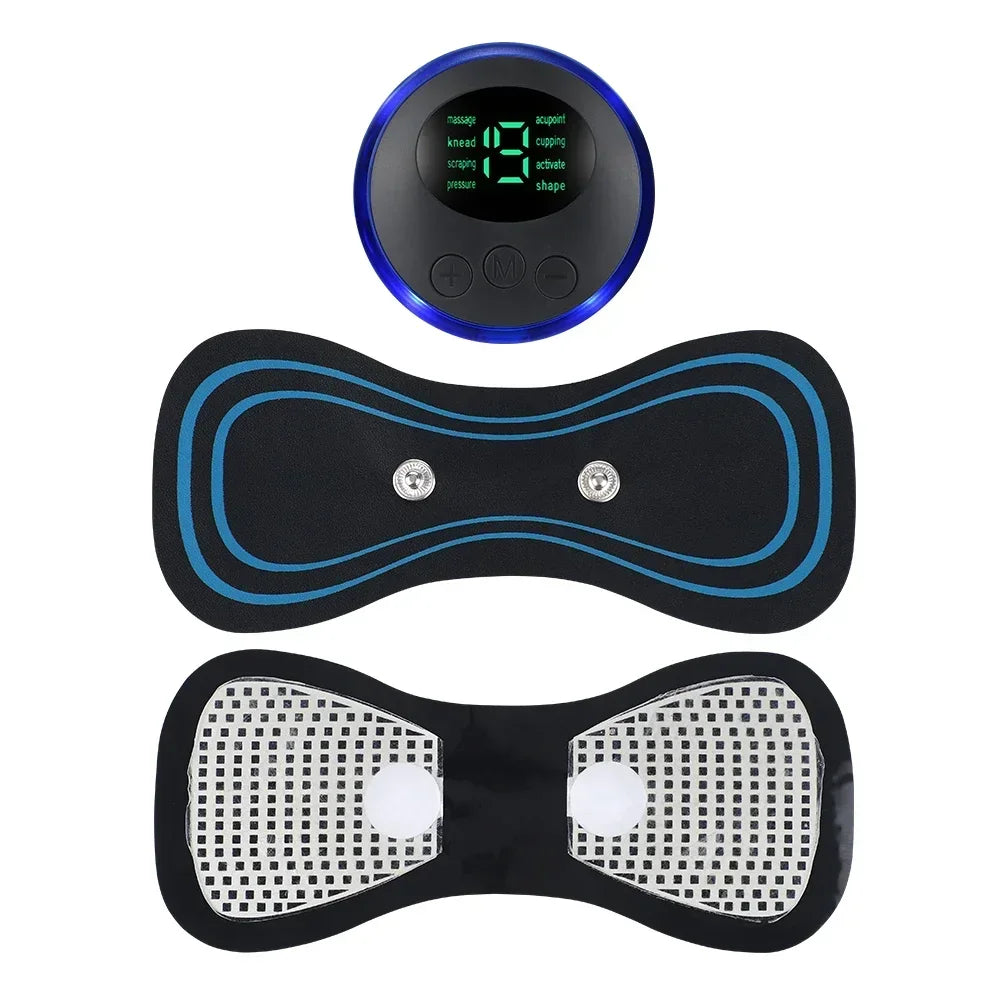 Neck Rechargeable Massager Electric Neck Massage Cervical Vertebra Massage Patch for Muscle Pain Relief,Support Dropshipping